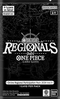 Online Regional Participation Pack 2024 Vol. 1 - One Piece Promotion Cards - One Piece Card Game card