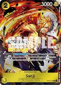 Sanji (Offline Regional 2024) [Winner] - One Piece Promotion Cards - One Piece Card Game card