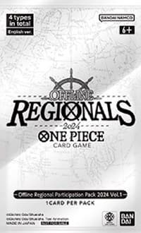 Offline Regional Participation Pack 2024 Vol. 1 - One Piece Promotion Cards - One Piece Card Game card