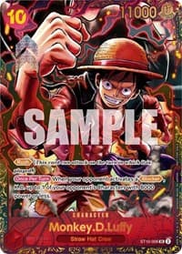 Monkey.D.Luffy - ST10-006 - One Piece Promotion Cards - One Piece Card Game card
