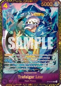 Trafalgar Law - ST10-010 - One Piece Promotion Cards - One Piece Card Game card