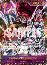 Eustass"Captain"Kid - ST10-013 - One Piece Promotion Cards - One Piece Card Game card