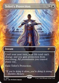 Teferi's Protection (1691) - Secret Lair Drop Series - Magic: The Gathering card