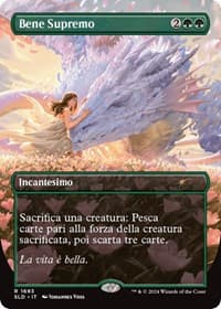 Greater Good (Italian) - "Bene Supremo" - Secret Lair Drop Series - Magic: The Gathering card