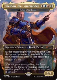Sheldon, the Commander - Ruhan of the Fomori - Secret Lair Drop Series - Magic: The Gathering card