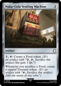 Nuka-Cola Vending Machine (Surge Foil) - Universes Beyond: Fallout - Magic: The Gathering card
