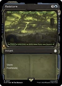 Radstorm (Showcase) (Surge Foil) - Universes Beyond: Fallout - Magic: The Gathering card