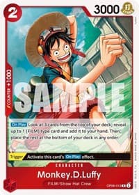 Monkey.D.Luffy - Wings of the Captain - One Piece Card Game card