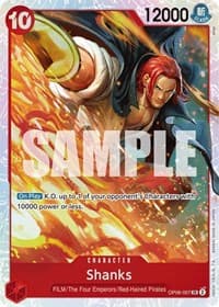 Shanks - Wings of the Captain - One Piece Card Game card