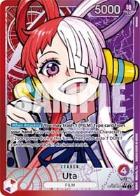 Uta (Alternate Art) - Wings of the Captain - One Piece Card Game card