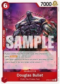 Douglas Bullet - Wings of the Captain - One Piece Card Game card