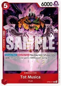 Tot Musica - Wings of the Captain - One Piece Card Game card