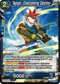 Tapion, Overcoming Destiny - Beyond Generations - Dragon Ball Super: Masters card