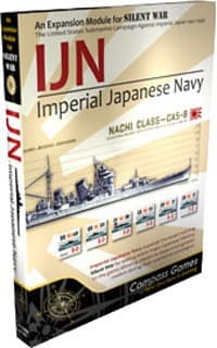 Silent War: IJN (Imperial Japanese Navy) Expansion - Compass Games - Boardgames card