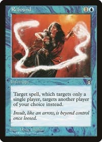 Rebound - Stronghold - Magic: The Gathering card