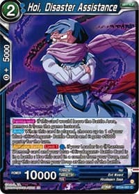 Hoi, Disaster Assistance - Beyond Generations - Dragon Ball Super: Masters card