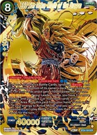 SS3 Son Goku, Wrath of the Dragon - Beyond Generations - Dragon Ball Super: Masters card
