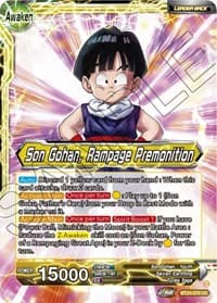 Son Gohan // Son Gohan, Rampage Premonition - Beyond Generations - Dragon Ball Super: Masters card