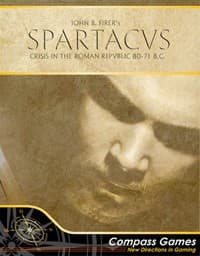 Spartacus Board Game - Compass Games - Boardgames card