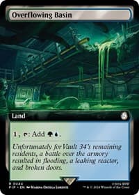 Overflowing Basin (Extended Art) - Universes Beyond: Fallout - Magic: The Gathering card