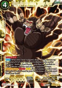 Great Ape Son Gohan, Raging Power - Beyond Generations - Dragon Ball Super: Masters card