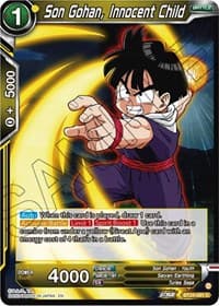 Son Gohan, Innocent Child - Beyond Generations - Dragon Ball Super: Masters card