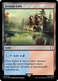 Ferrous Lake (Surge Foil) - Universes Beyond: Fallout - Magic: The Gathering card