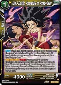 Kale & Caulifla, Preparations for Potara-Fusion - Beyond Generations - Dragon Ball Super: Masters card