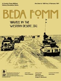 Beda Fomm - Consim Press - Boardgames card