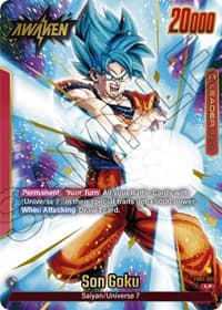 Son Goku - FB01-001 (Alternate Art) - Awakened Pulse - Dragon Ball Super: Fusion World card