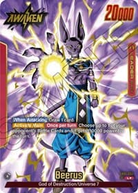 Beerus - FB01-002 (Alternate Art) - Awakened Pulse - Dragon Ball Super: Fusion World card