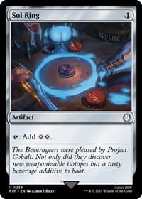 Sol Ring - Universes Beyond: Fallout - Magic: The Gathering card