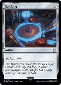 Sol Ring (Surge Foil) - Universes Beyond: Fallout - Magic: The Gathering card