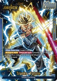 Trunks : Future - FB01-036 (Alternate Art) - Awakened Pulse - Dragon Ball Super: Fusion World card