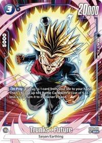 Trunks : Future - FB01-050 (Alternate Art) - Awakened Pulse - Dragon Ball Super: Fusion World card