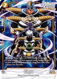 Ginyu - FB01-109 (Alternate Art) - Awakened Pulse - Dragon Ball Super: Fusion World card