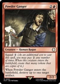 Powder Ganger - Universes Beyond: Fallout - Magic: The Gathering card