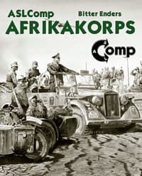 Afrikakorps Pack 3: Bitter Enders (ASLComp) - Critical Hit - Boardgames card