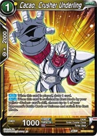 Cacao, Crusher Underling - Beyond Generations - Dragon Ball Super: Masters card