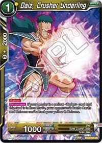 Daiz, Crusher Underling - Beyond Generations - Dragon Ball Super: Masters card