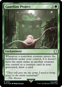 Guardian Project (Surge Foil) - Universes Beyond: Fallout - Magic: The Gathering card