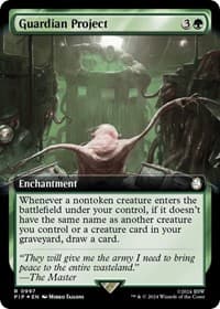 Guardian Project (Extended Art) (Surge Foil) - Universes Beyond: Fallout - Magic: The Gathering card