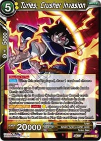 Turles, Crusher Invasion - Beyond Generations - Dragon Ball Super: Masters card