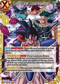 Turles Crusher Corps, Assemble - Beyond Generations - Dragon Ball Super: Masters card