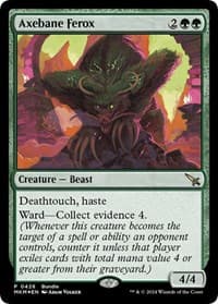 Axebane Ferox (MKM Bundle) - Unique and Miscellaneous Promos - Magic: The Gathering card