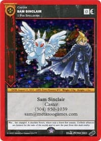 Sam Sinclair (Kansas City Collect-A-Con 2023) - Miscellaneous Promos - MetaZoo card