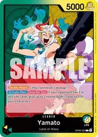 Yamato - Wings of the Captain - One Piece Card Game card