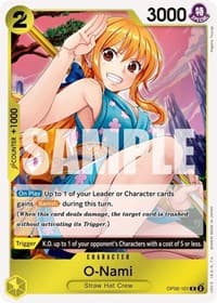 O-Nami - Wings of the Captain - One Piece Card Game card