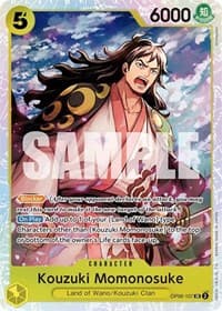 Kouzuki Momonosuke - Wings of the Captain - One Piece Card Game card