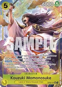 Kouzuki Momonosuke (Alternate Art) - Wings of the Captain - One Piece Card Game card